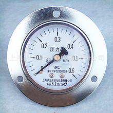 廠家直供 Y60ZT 軸向帶邊壓力表 氣壓表