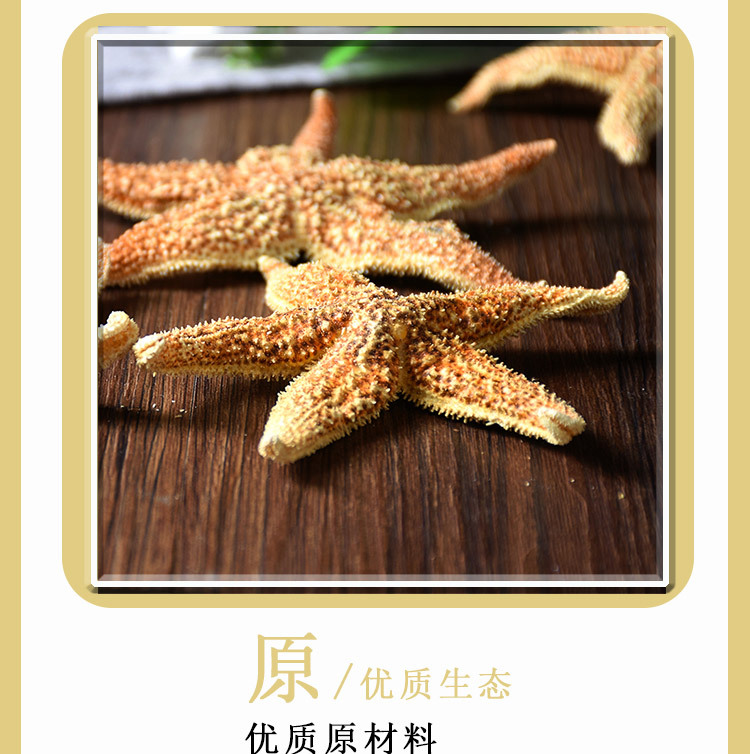 Dried Starfish (Asterias amurensis) — Whole Sea Star for Herbal Wine Infusion & Display key features