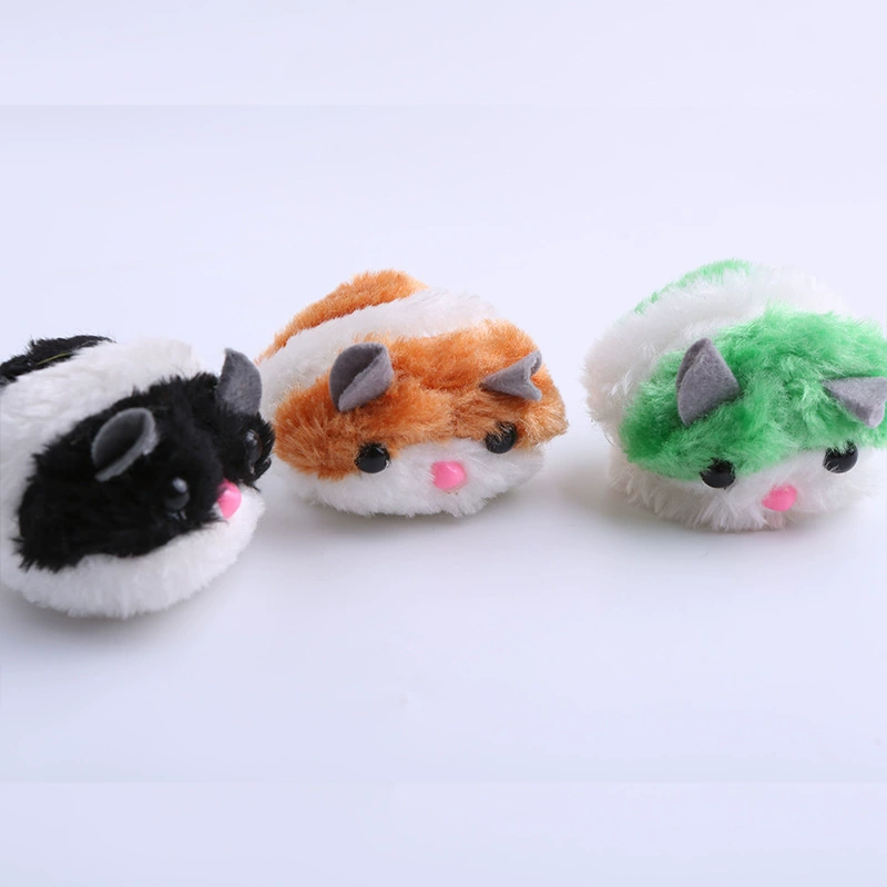 Plush interactive toy, vibration, cat, pet