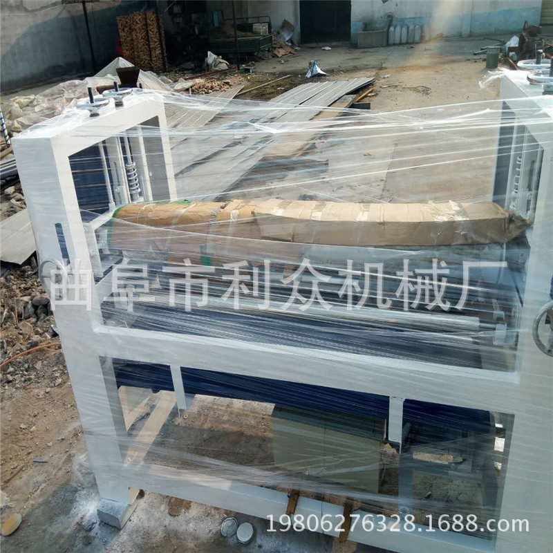 白山 木工单双面涂胶机 单双面滚胶机