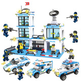 (Трансграничная торговля), lego, конструктор, игрушка, Aliexpress, полиция