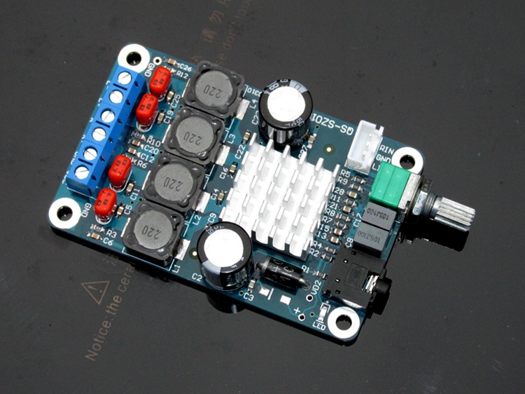 TPA3116D2数字功放板大功率成品板超3118TDA2030单电源可接电瓶