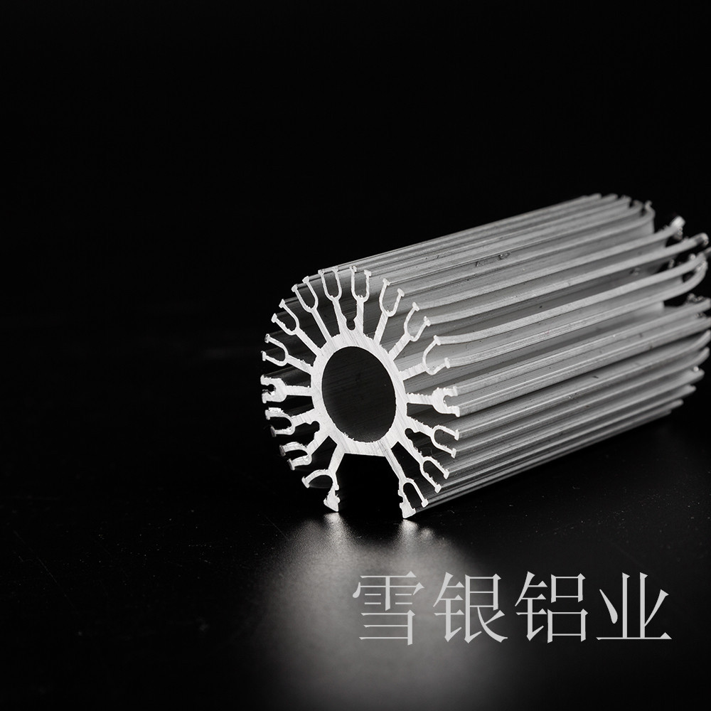 厂家直销现货供应6063铝合金散热器型材