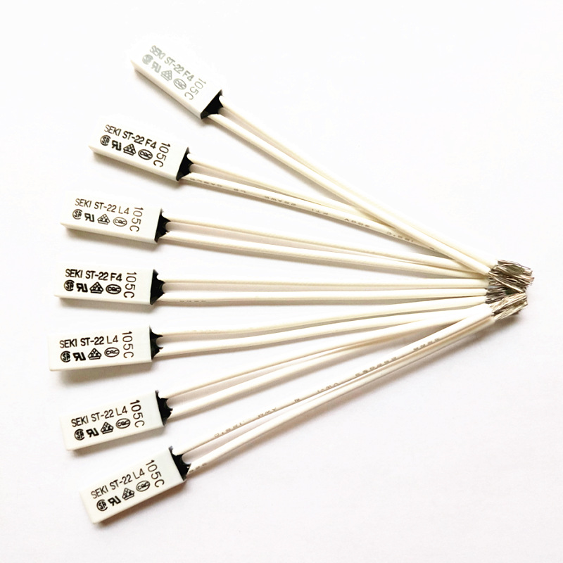 可定制电子插片式温控开关 原装进口SEKI-22L2热保护温度传感器