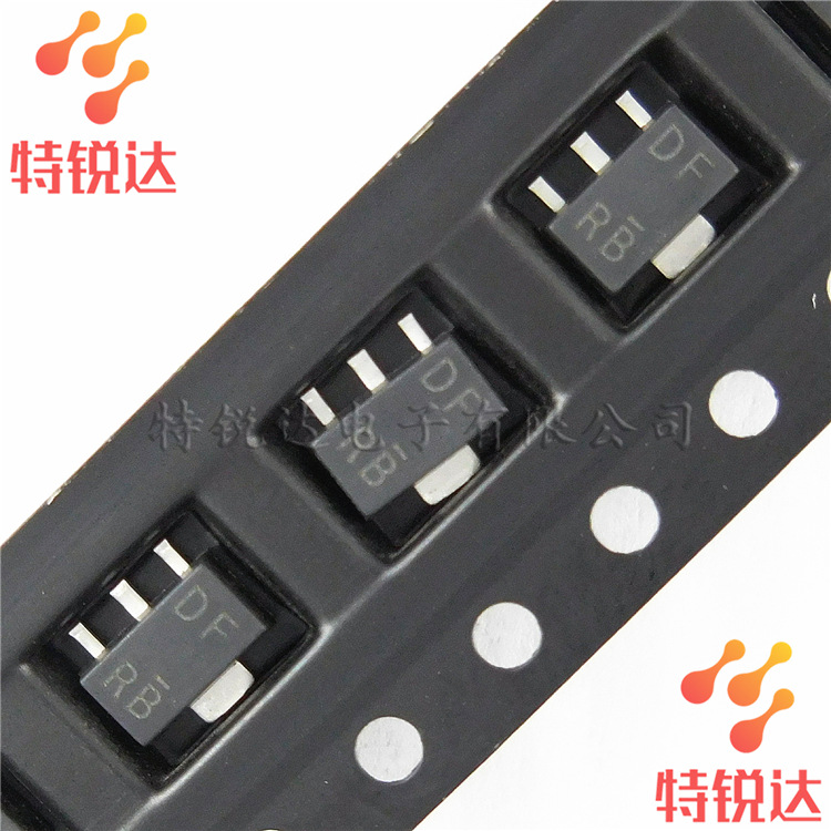 2SD1898T100R 丝印：DF SOT-89贴片 Rohm/罗姆 功率三极管晶体管