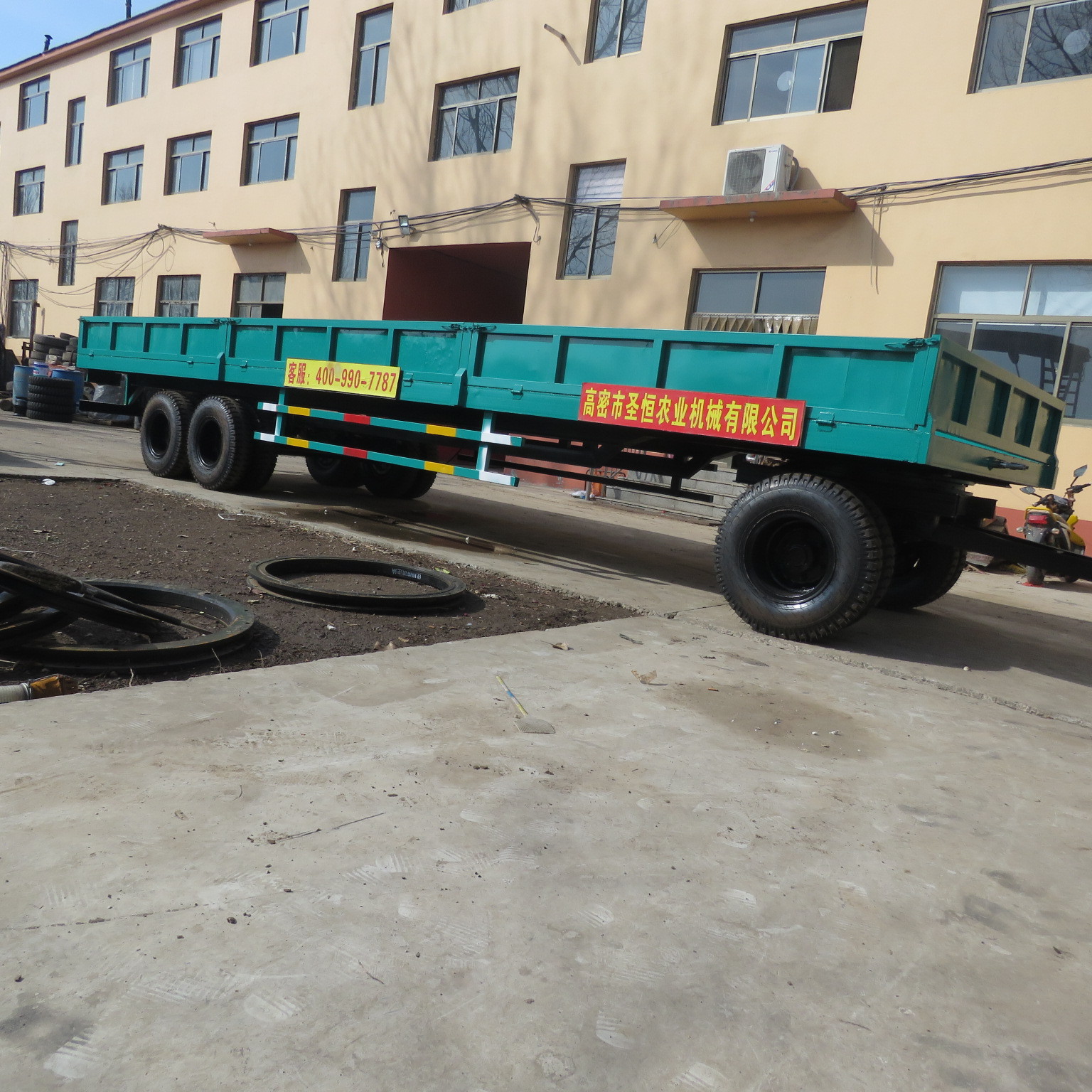 工具车厂家批发  重型平板车 15吨平板车