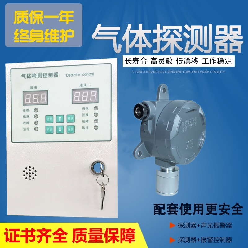 工业煤气CO报警器 工业防爆固定式探测器一氧化碳检测仪0-1000PPM