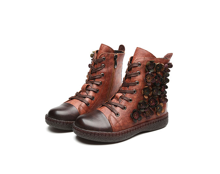 Bottes femme en En cuir - Ref 3355378 Image 35