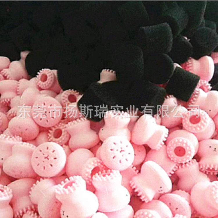 长期供应蜂窝状活性碳海绵过滤材料 小章鱼洗脸去黑头内填海绵