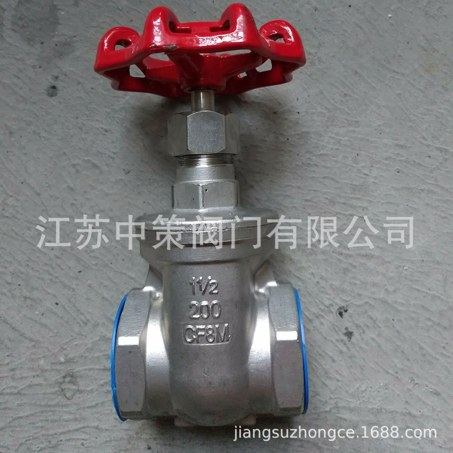 Z15W-16P不锈钢丝扣闸阀 CF8 CF8M不锈钢内螺纹闸阀 Z15W-16R