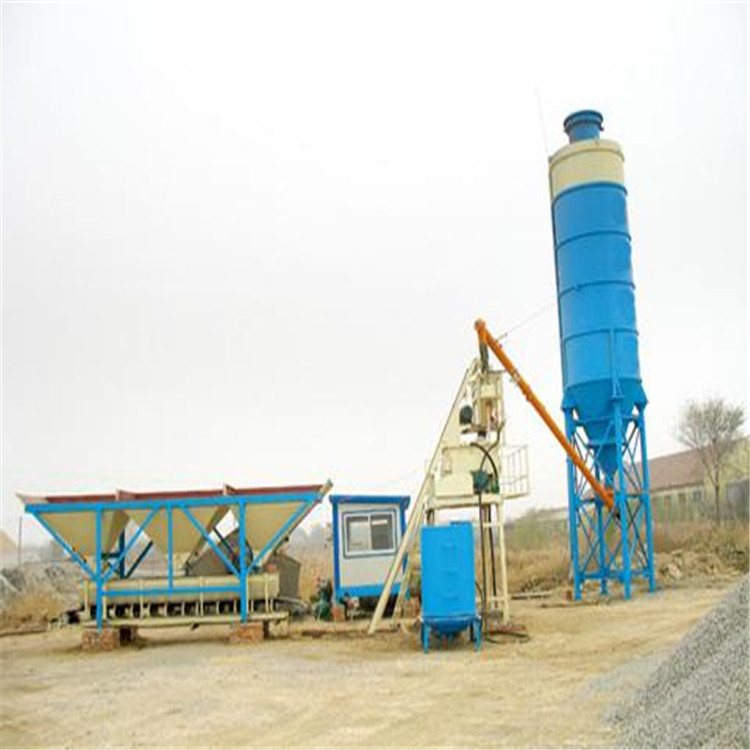 混凝土搅拌站 商砼混凝土搅拌站设备 hzs25型小型混凝土搅拌站