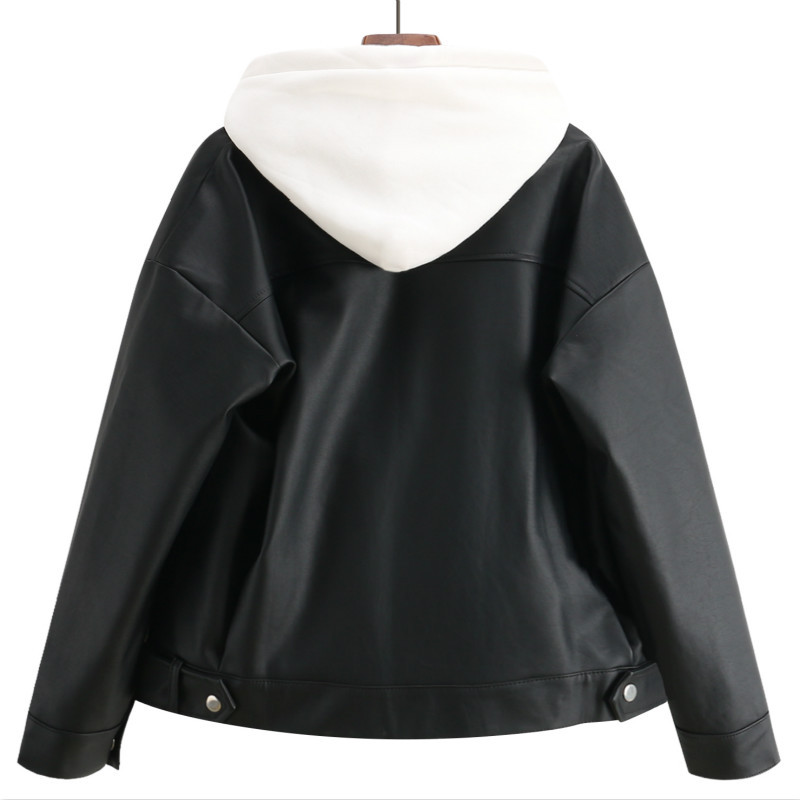 Veste en cuir femme en PU - Ref 3447424 Image 2