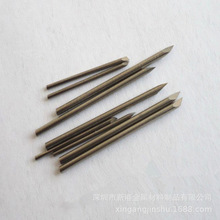 定制304不锈钢针 医用穿刺针 实心磨尖针 0.4 0.5 0.6mm
