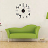 English digital DIY three -dimensional hanging clock personality interesting clock clock bell environmental protection acrylic wall sticker clock