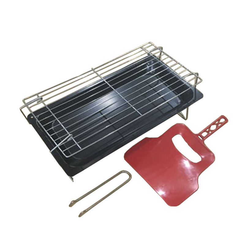 Bolsa estufa protección ambiental libre de humo simple barbacoa parrilla barbacoa placa al aire libre