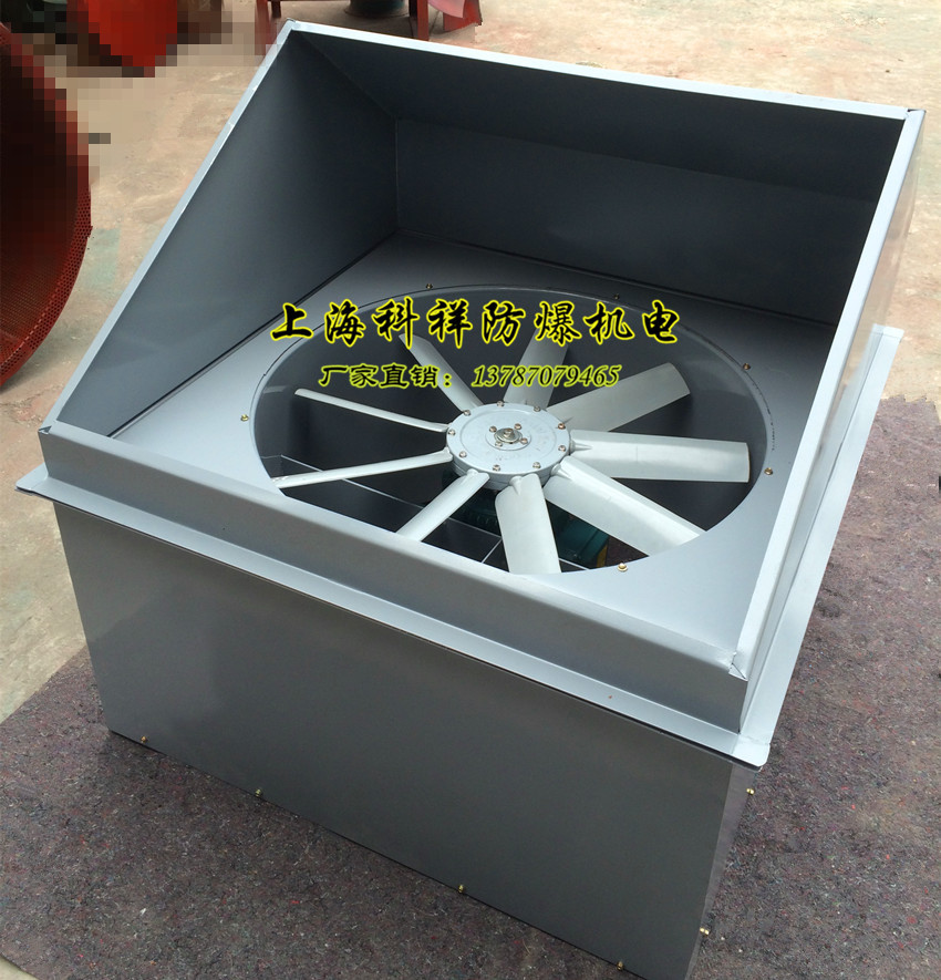 WEXD工业防爆边墙风机/排风扇，带防雨网罩墙壁风机/壁式风机