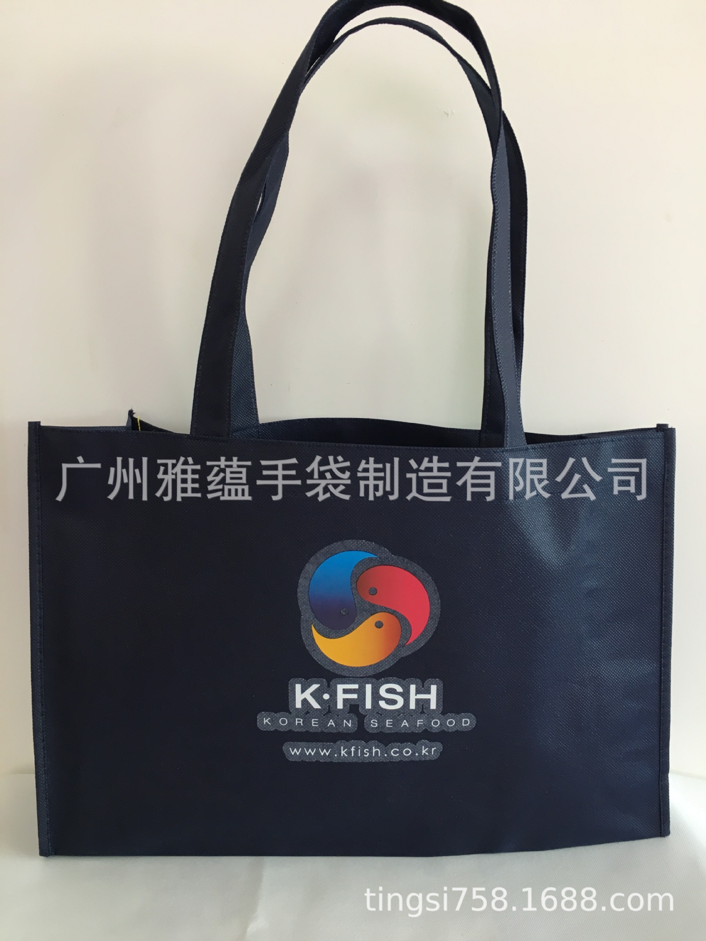 供应环保不织布袋 烫画无纺布袋 手提购物袋 90G环保袋 免费设计