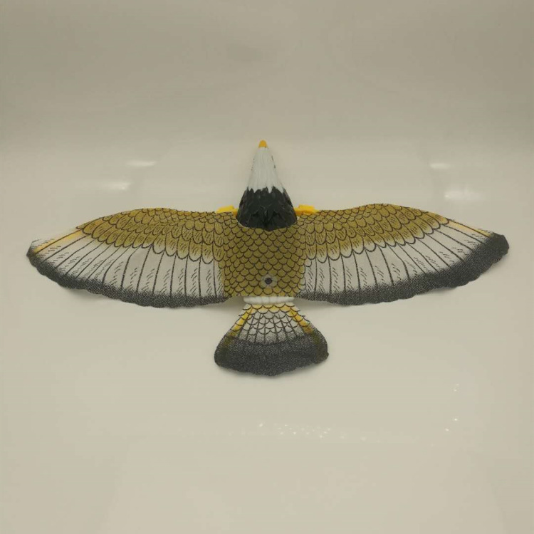 儿童玩具电动飞鹰 鹦鹉吊线飞鸟 会扇翅膀的电动老鹰地摊庙会产品|ru