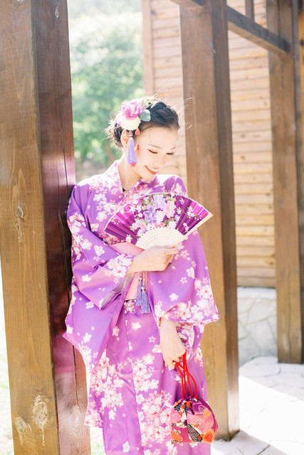 Japanese Sakura kimono women’s Japanese kimono