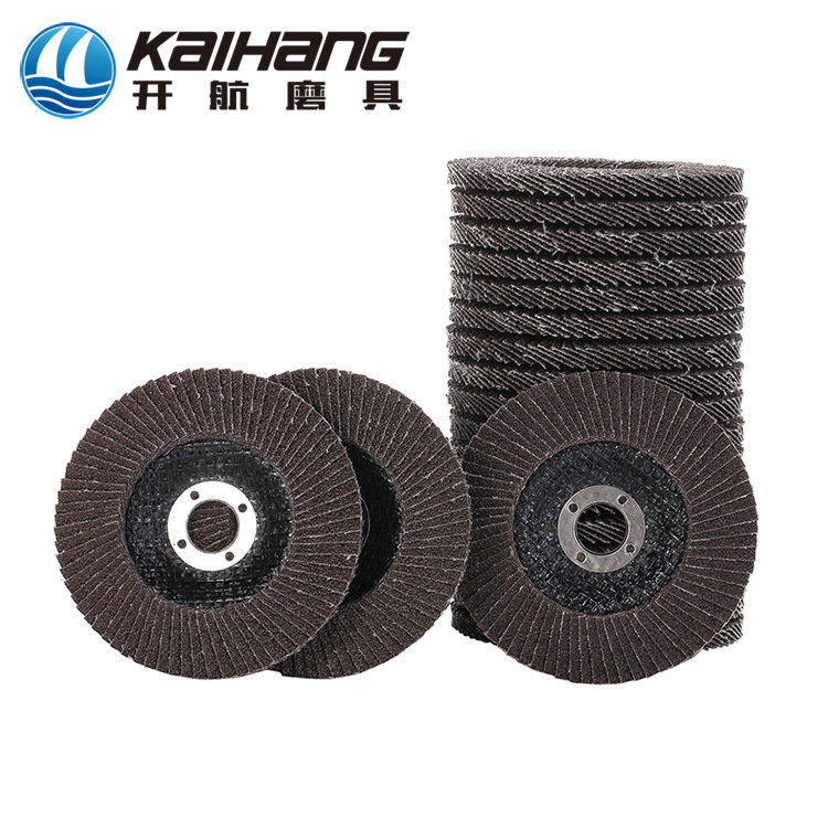 75网盖百叶片 砂布轮抛光片 百叶轮 弹性磨盘 叶轮 砂布厂家直供