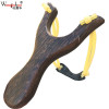 Wooden Olympic street slingshot for adults, children's hair rope