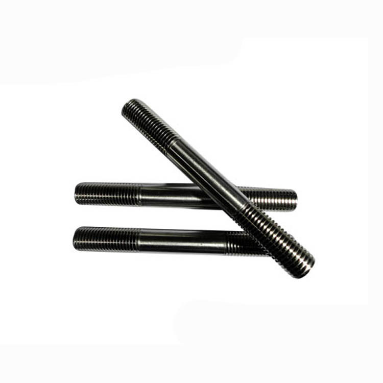 本厂大量批发 碳钢8.8级高强度双头螺栓 氧化发黑双头螺丝