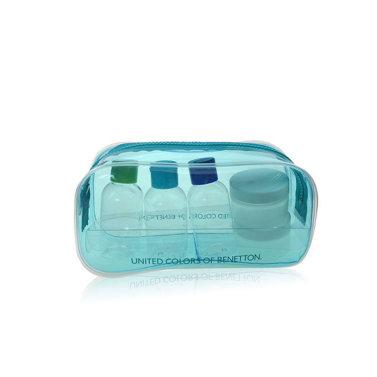 旅行防水PVC收纳袋立体拉链化妆袋多功能防水化妆包化妆品洗漱袋