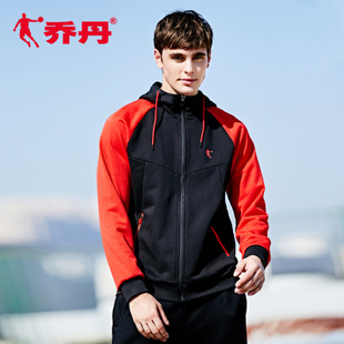 乔丹男装2017冬季运动卫衣男子运动外套保暖舒适男子运动跑步外套|ms
