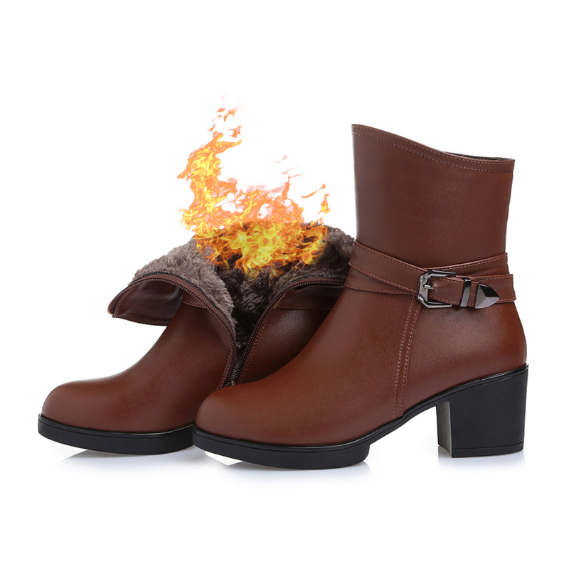 Bottes femme en Microfibre - Ref 3355522 Image 5