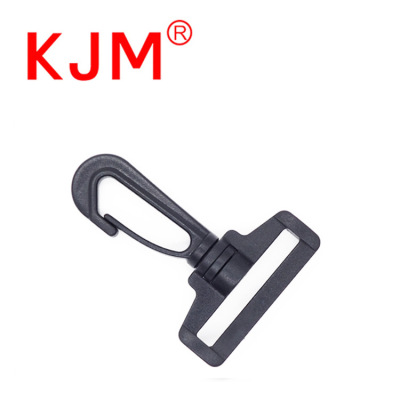 Plastic buckle Luggage hanger Bag buckle black POM Buckle Rotary buckle KJM Large supply