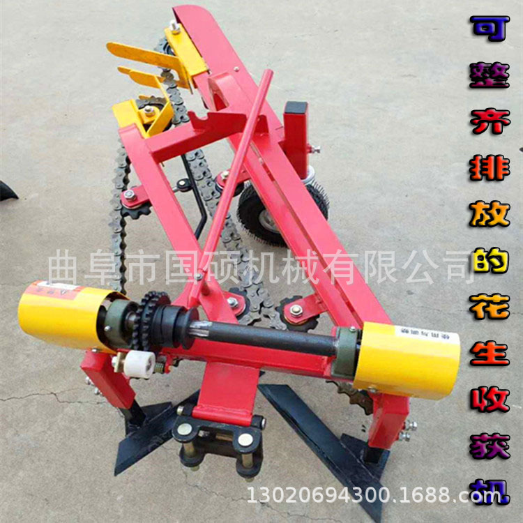 平地起陇两用型振动筛花生收获机