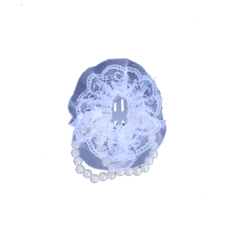 Nupcial perla muñeca flor tienda boda suministros flor material de embalaje hecho a mano DIY encaje muñeca flor