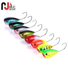 Largemouth Bass Single Hook Collision with Water Waves, 13G-8CM Winter Lure Fishing Bait, Realistic Fish Simulation Wholesale