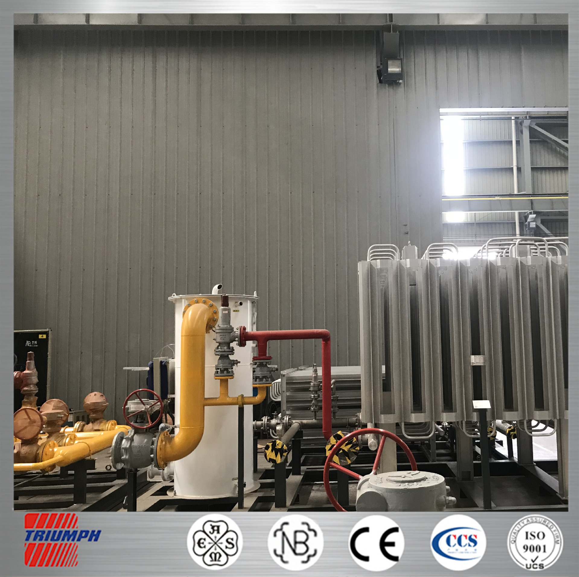 ASME/GB/NB/LNG气化站减压计量撬/瓶组气化撬设备/减压撬/一体撬