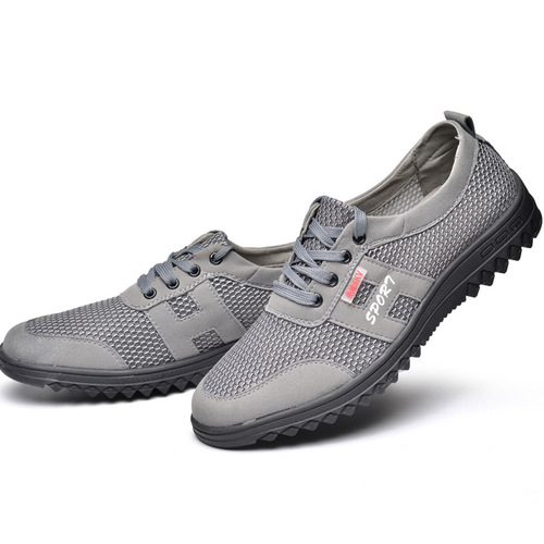 Cross-border men and women summer breathable electrical shoes insulating shoes 6000 volt kv anti-static mesh gray men