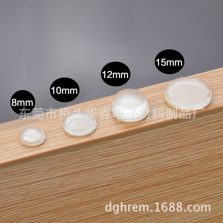 Transparent silicone self-adhesive non-slip phone holder