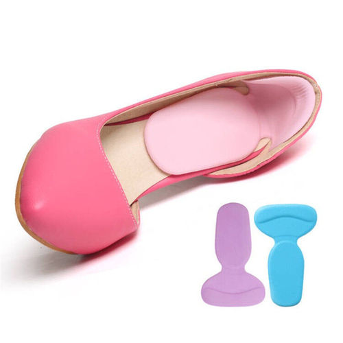 2-in-1 sponge heel sticker, thickened half size pad, non-heel sticker, anti-wear foot sticker, high heel sticker, heel pad