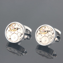 法式袖扣袖钉 cufflink 机械机芯类袖扣 19MM机芯