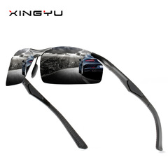 New men's aluminum polarized sports sunglasses, cycling sunglasses, factory direct sale 3009 sunglasses