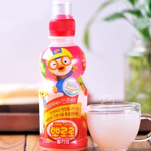 韓國飲料啵樂樂飲料235ml*24瓶 波樂樂乳酸菌兒童果味寶露露整箱