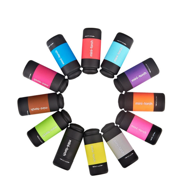 Супер Яркий Мини USB перезаряжаемый карманный брелок Маленький светодиодный сильный свет водонепроницаемый портативный фонарик для путешествий