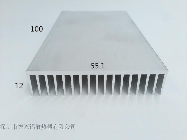 电脑电源散热片 电脑电源散热片器 优质铝型材散热片55.1*12-100
