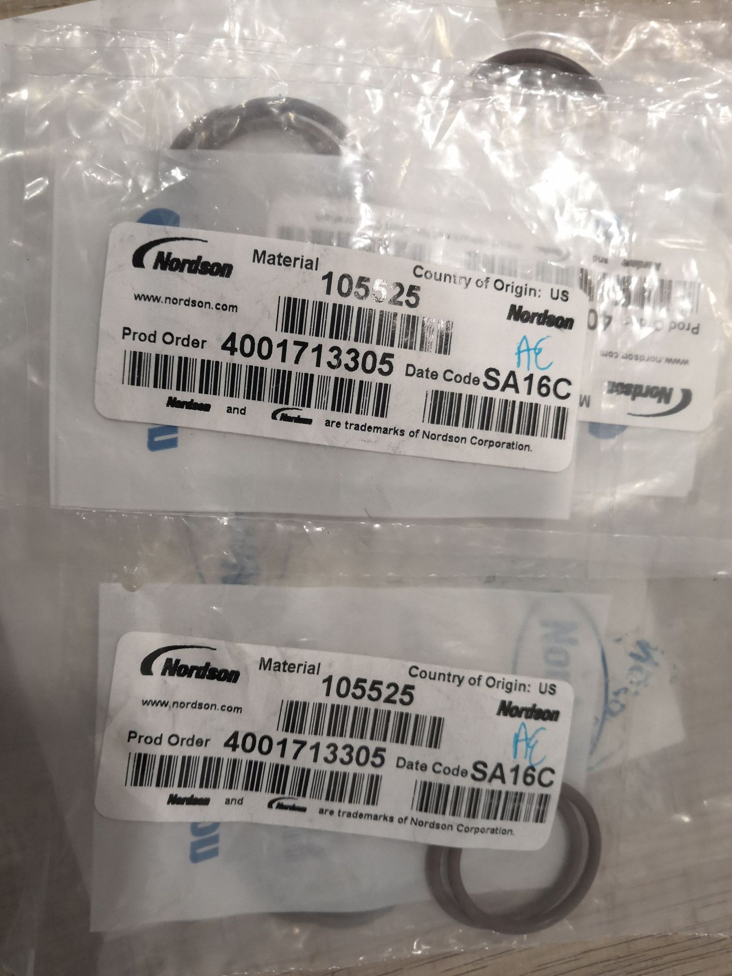 nordson 诺信 胶泵密封圈 105525
