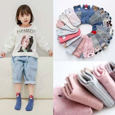 20 Autumn and winter new pattern Stereo cards instances Children socks men and women baby motion Cotton socks Manufactor wholesale