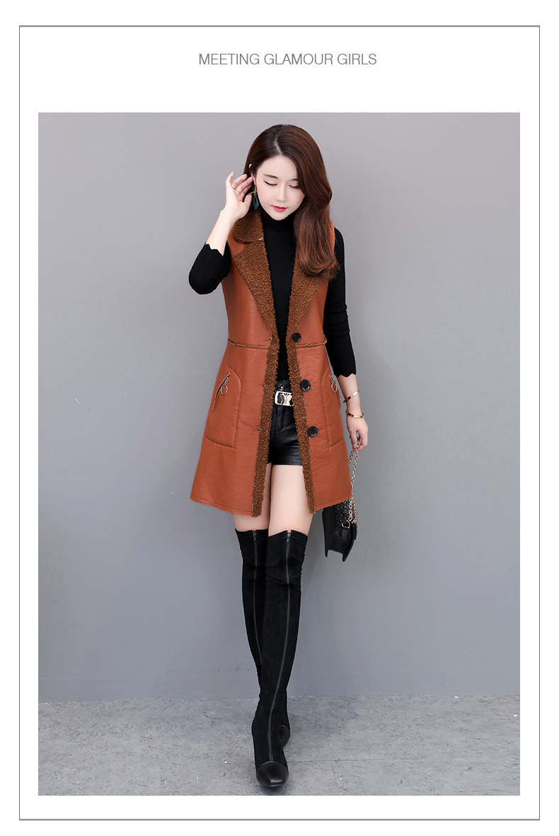 Gilet femme en Cuir PU - Ref 3318518 Image 18