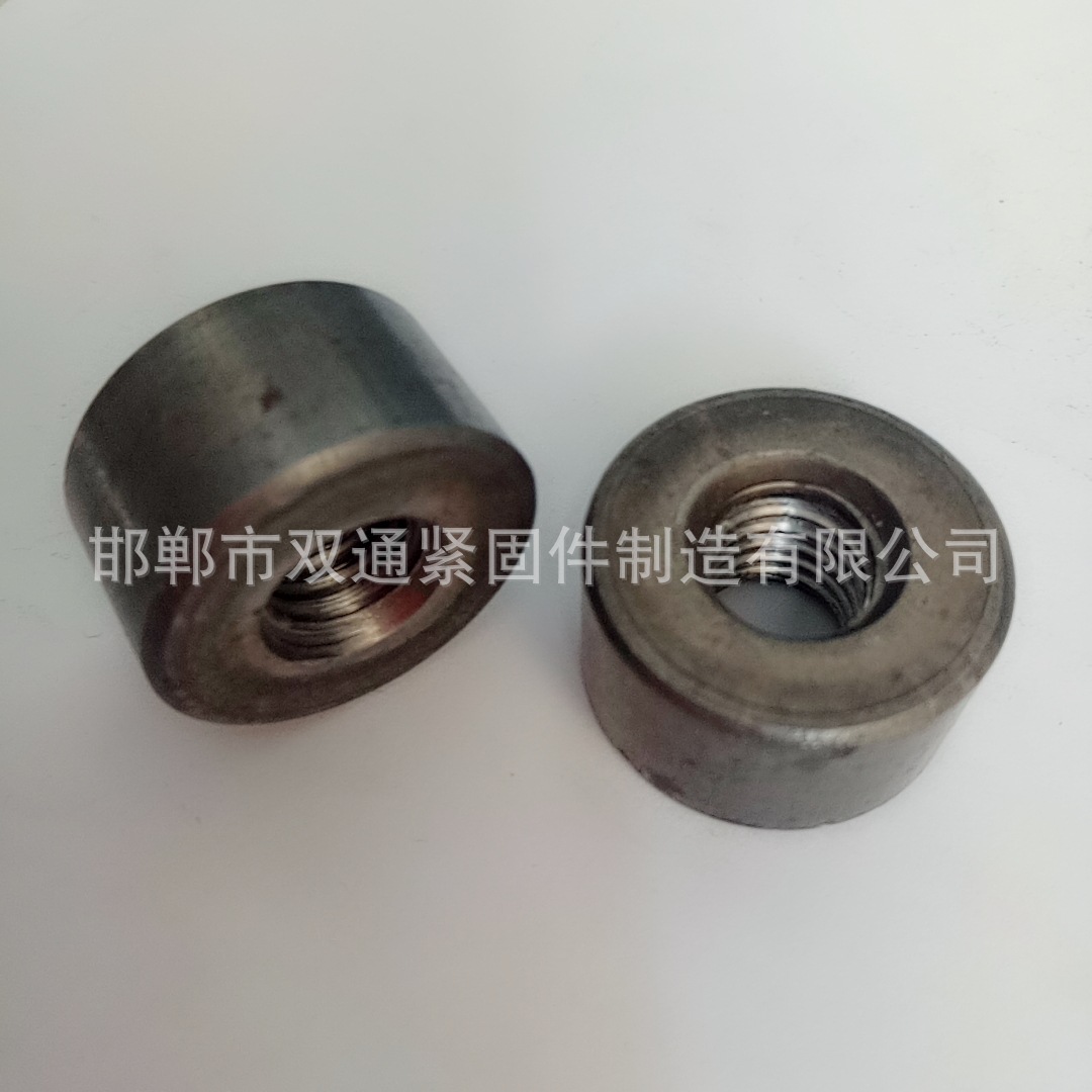 冷镦圆螺母 非标加大加高非标圆螺母毛坯冷镦件 非标轴承套管定做