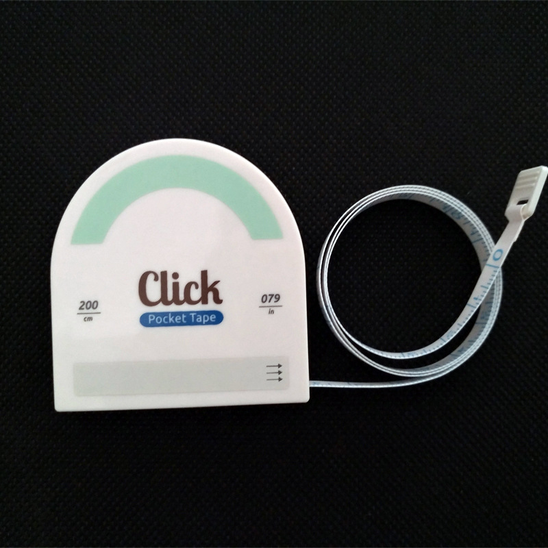 2m卷尺定制LOGO创意 广告活动赠送小礼品半圆形2米卷尺可印LOGO