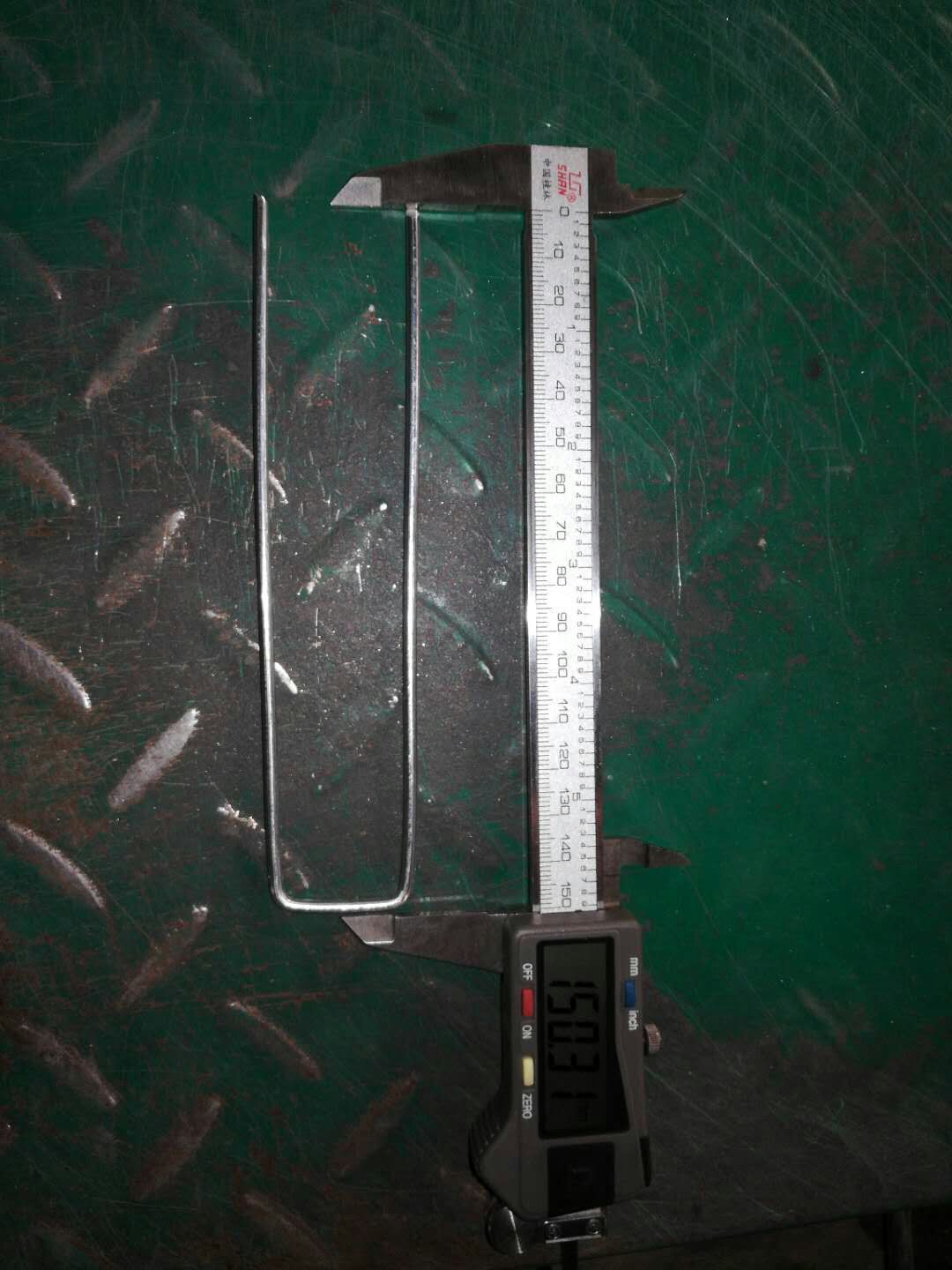 galvanized steel weed mat pins