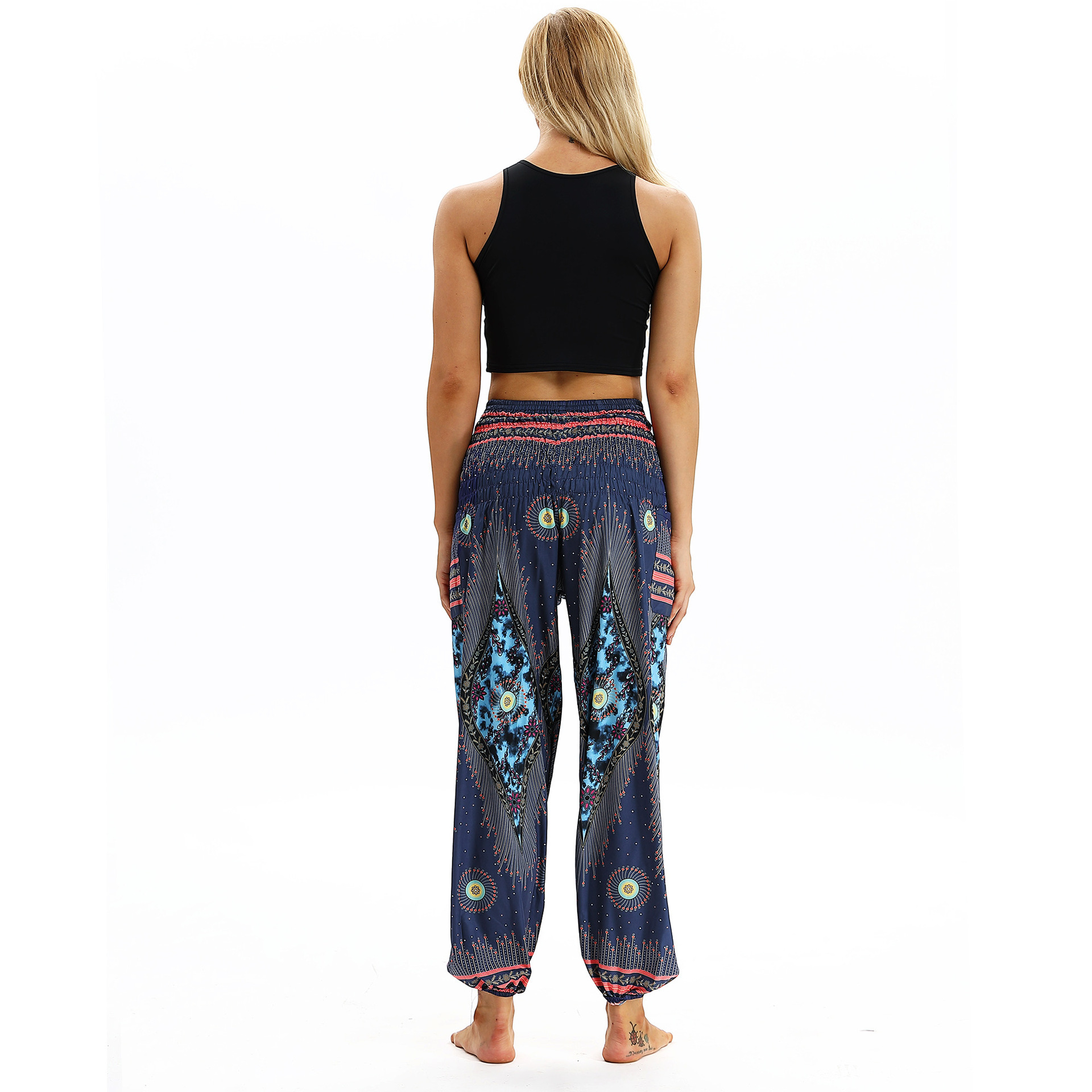 printing loose sports yoga pants Nihaostyle Clothing Wholesale NSMDF67669