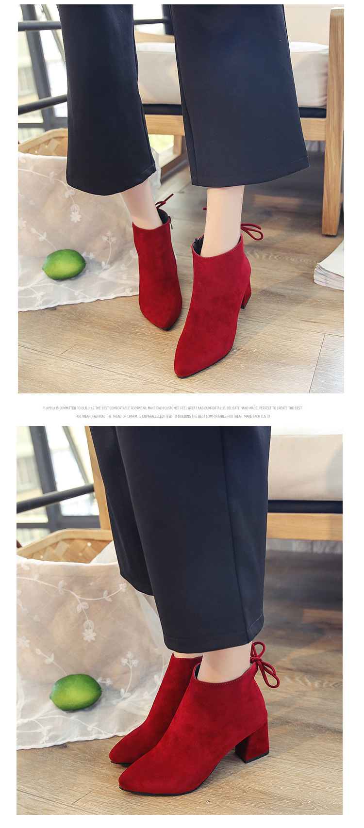 Bottes femme en Daim - Ref 3355468 Image 20